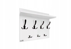 Hooks on the wall in the hallway photo
