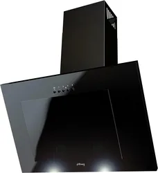 Inclined kitchen hood 50 photos