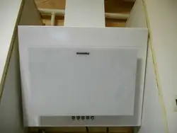 Inclined kitchen hood 50 photos