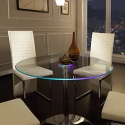 Tables with lighting for the kitchen photo