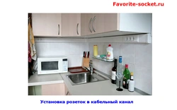 Как Скрыть Розетки На Кухне Фото