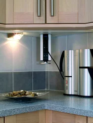 How to hide sockets in the kitchen photo