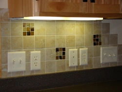 How to hide sockets in the kitchen photo