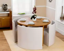 Oval table for a small kitchen photo