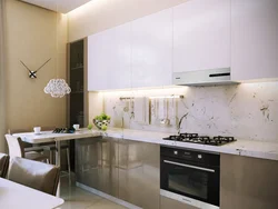 White kitchen with built-in hood photo
