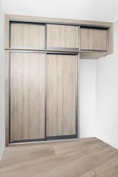 Hallway wardrobe with mezzanine photo