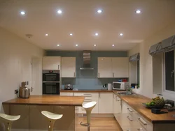 Photo of glass ceiling in the kitchen