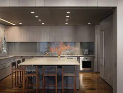 Photo Of Glass Ceiling In The Kitchen