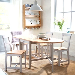 Table chairs for kitchen photo IKEA