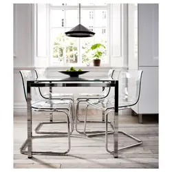 Table chairs for kitchen photo IKEA