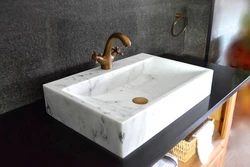 Marble bathroom sinks photo