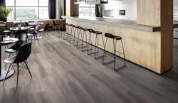Quartz vinyl laminate in the kitchen photo