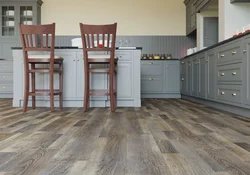 Quartz vinyl laminate in the kitchen photo
