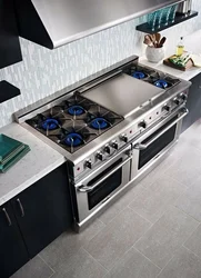 Modern gas panels for the kitchen photo