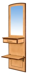 Mirror with drawers in the hallway photo