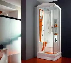 Shower cabins with bathtub rectangular photos