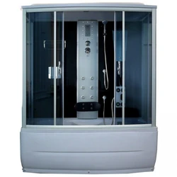 Shower cabins with bathtub rectangular photos