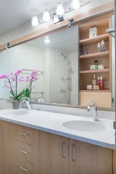 Bath design sinks and mirrors photo