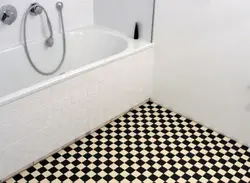 Vanna otağı fotoşəkilində kafel xalçası
