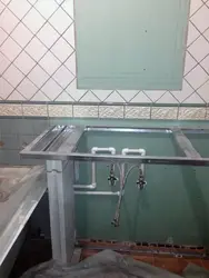 Alçıpan hamam tezgahlarının fotoşəkili