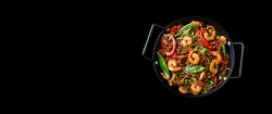 Фото на черном фоне для кухни