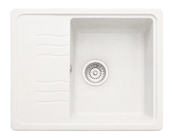 Photo of white kitchen sinks