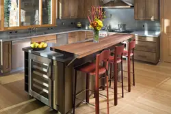 Tabletop with legs for kitchen photo