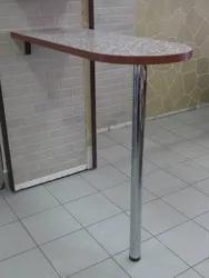 Столешница на ножках для кухни фото
