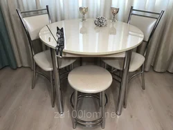 Oshxona Stoli Fotosurati Oval Arzon