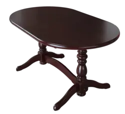 Mətbəx Masası Foto Oval Ucuz