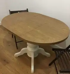 Стол на кухню фото овальный недорогие
