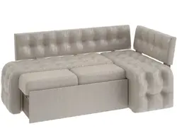 Yataq yeri fotoşəkili ilə künc skamyası