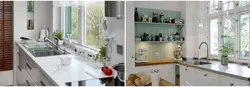 Sockets By The Window In The Kitchen Photo