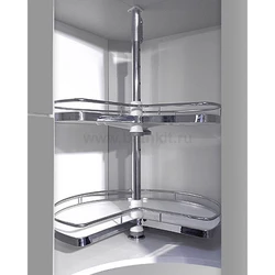 Carousel In The Corner Kitchen Cabinet Photo