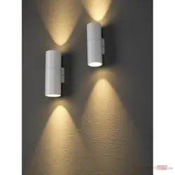 Sconce in the bedroom with a switch photo