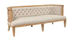 Sofa with legs in the kitchen photo