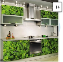 Ideas for photos on the kitchen facade