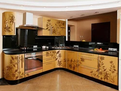 Ideas for photos on the kitchen facade