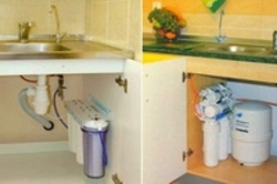 How to connect water in the kitchen photo