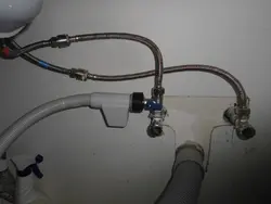 How to connect water in the kitchen photo
