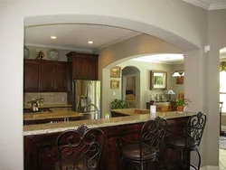 Photo Of Arches In The Kitchen With Bar