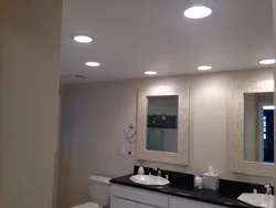 Photo Recessed Lights For The Bathroom