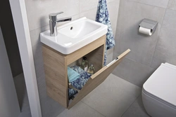 40 cm sink in the bathroom photo
