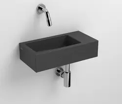 40 cm sink in the bathroom photo