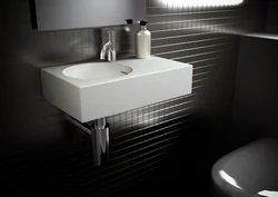 Hammom fotosuratida 40 sm lavabo