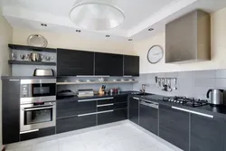 Combined kitchens in a modern style photo