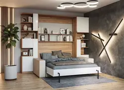 Bedroom Built-In Furniture With Bed Photo