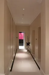 Lighting in the hallway on the floor photo