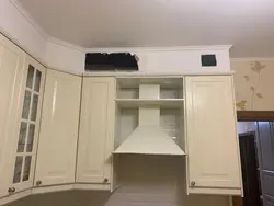 Mətbəx fotoşəkili üçün alçıpan başlıq