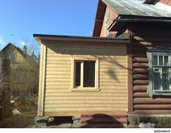 Пристройка ванны к деревянному дому фото